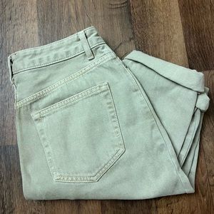 BDG Beige Mom High Rise Jeans